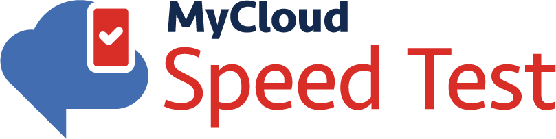 MyCloud Speed Test Logo Positive